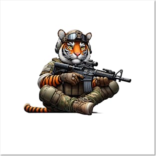 Tactical Tiger Posters and Art